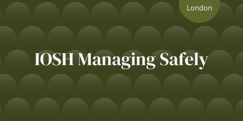IOSH Managing Safely