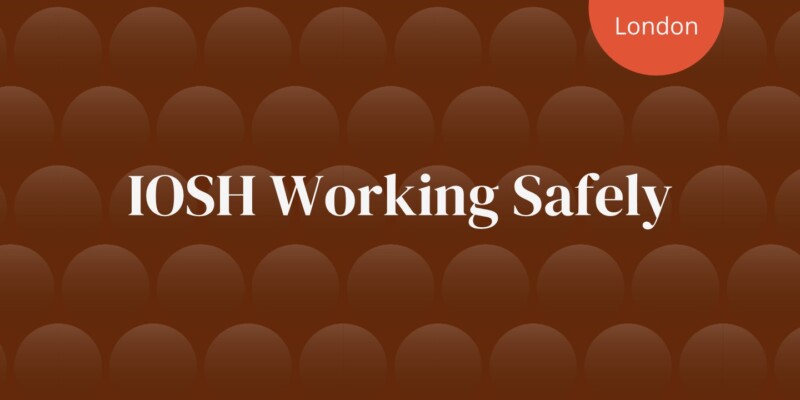 IOSH Working Safely